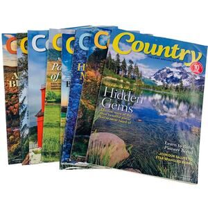 Country Magazine Lot Of 8 2014 2017 2018 Issues Farm Nature Iowa Holiday Summer